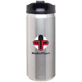 12 Oz. Silver Stainless Steel Can Thermal Tumbler